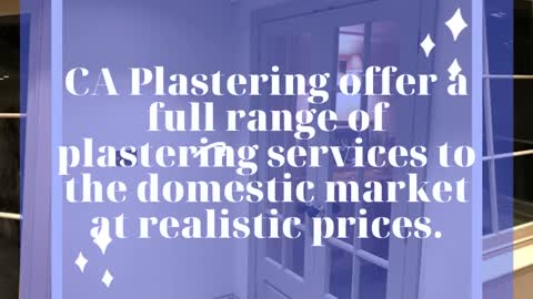 Plasterer Hitchin - CA Plastering