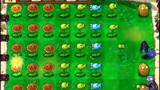 Plants vs Zombies Aventura Dia Nivel 1 7