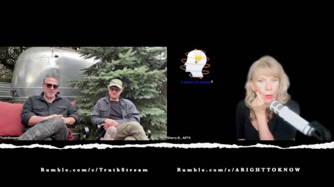 TruthStream #245 Sherry B. Journalist, Performer, Film Industry: Host of A Right to Know. A co hosted show, intro to Sherry & MasterPeace: A Detox for Heavy Metals including Graphene Oxide & Forever Chemicals