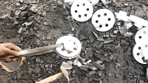 Aluminium Pulley Casting Using Sand Mold