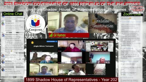 SEPT. 11, 2021-PLENARY SESSION OF 1899 SHADOW HOUSE OF CONGRESS