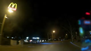 Night driving in California