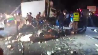 Un muerto y un herido dejó un accidente ocurrido en la vía que de Bucaramanga conduce a la costa