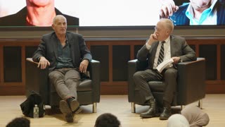 Norman Finkelstein and Chris Hedges discuss Israel, Gaza, Oct. 7 at Princeton