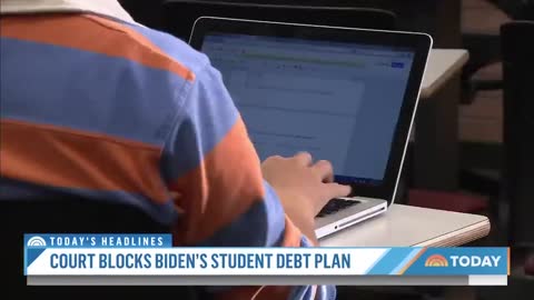 Biden’s Student Loan Forgiveness Plan Temporarily Blocked