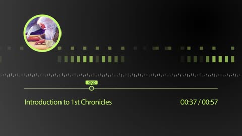 Reading Through the Bible - "Introduction to 1st Chronicles"