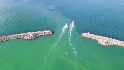 Gorgous nature-sea-boat-wall