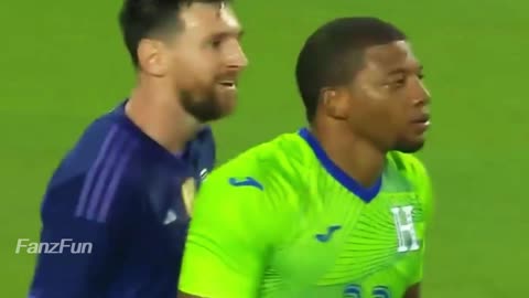 lionel messi vs honduras