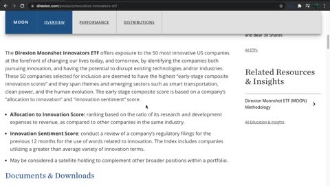 MOON ETF Introduction (Disruptive Technology)