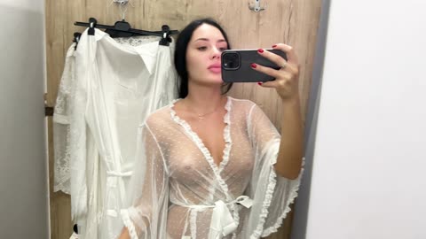 Try On Haul Transparent Clothes _ See through clothes