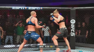 EA Sports UFC 5 Manon Fiorot Vs Ronda Rousey