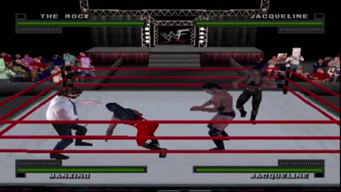 WWF Attitude PS1: Tornado match #25