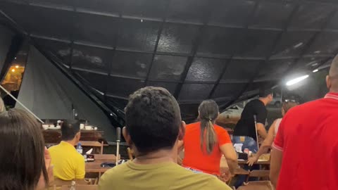 Restaurant Roof Collapses In Rain