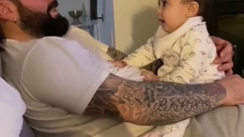 Adorable daddy baby - Funniest videos