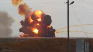 Proton M Rocket Launch Failure and Explosion July 2, 2013