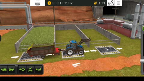 Farming Simulator 18 - taking hay to the bio-gas