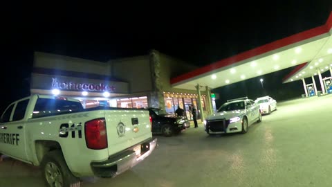 Disturbance at the gas station
