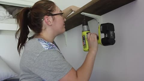 DIY IKEA PLATFORM BED made from Kallax/Expedit bookcase!