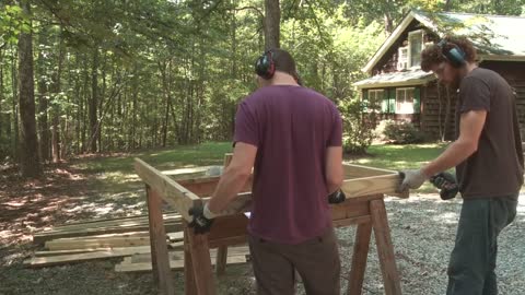 DIY Firewood Shed - Build