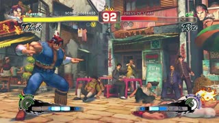 T Hawk vs Ryu