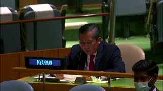 Myanmar's U.N. envoy calls for ending coup