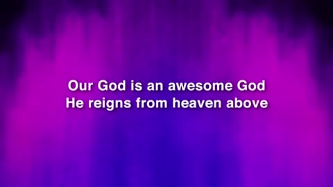 Awesome God - Hillsong UNITED - (Lyrics Video)