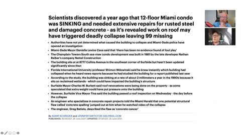 SPECIAL REPORT: What Caused the Condo Collapse? The Real Deal (27 June 2021) with Joe Olson, P.E.