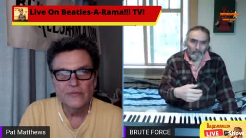 Stephen Friedland, aka BRUTE FORCE on BEATLESARAMA TV!