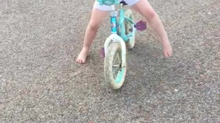 First time without training wheels