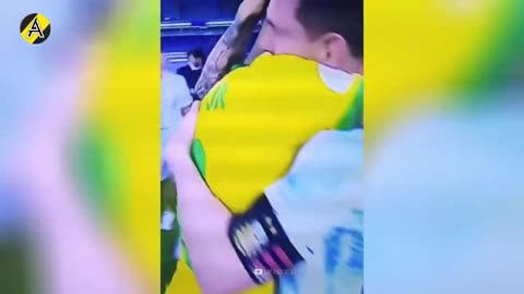 Messi & Neymar Tears Hugs