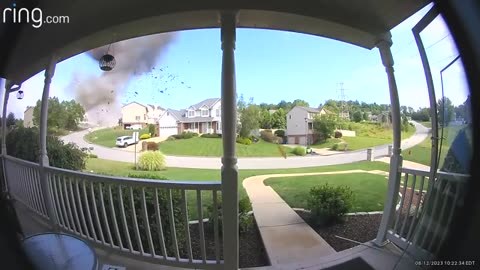 Ring camera from Plum, Pennsylvania reveals explosion that obliterated a house