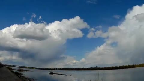 Earth Flat Clouds Fall To The Ground