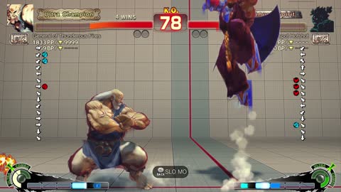 USF4 Gouken VS Akuma