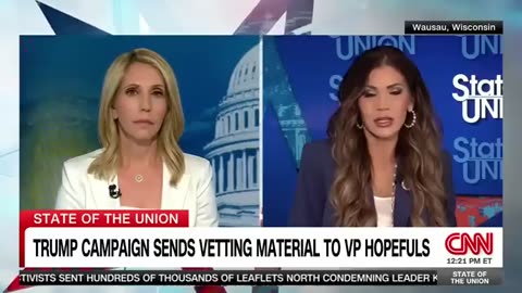 Gov. Noem reveals what Trump told her he is looking for in VP pick CNN