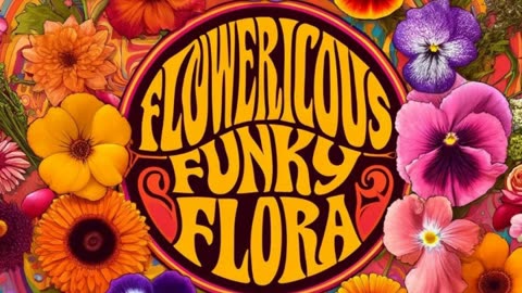 Flowerlicious Funky Flora - Flower Power Series Part 1