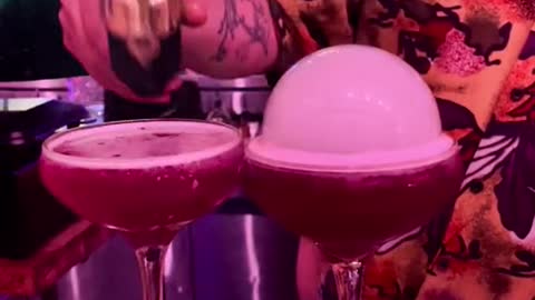 Mahall’s “Alice in Wonderland” themed cocktails! Super cute and taste really good too
