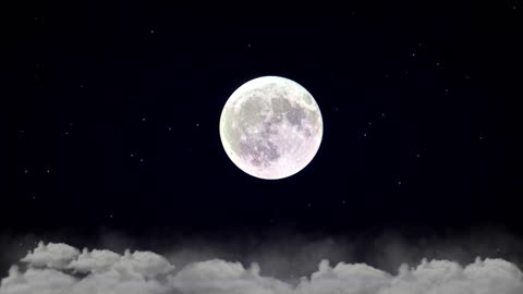 SUPER MOON | Night| Free Stock Footage | HD Video