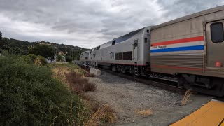 Amtrak Train #5 California Zephyr in Martinez 9/2/23