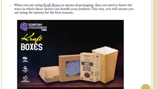 Kraft Boxes