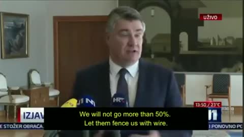Zoran Milanović: President Of Croatia Stops COVID-19 Vaccination Program In His Country