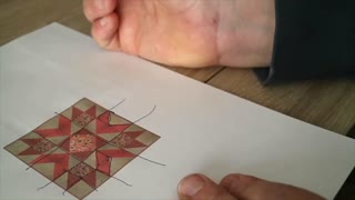 Grid Design in Quilting