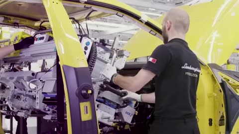 Lamborghini Urus Production in ITALY Luxury SUV Assembly