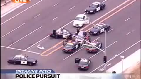 Crazy Police Pursuit... This One Could Use Some Benny Hill Music...