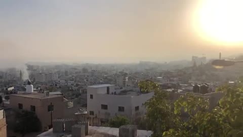 Intensity of armed clashes outside the Jenin Camp