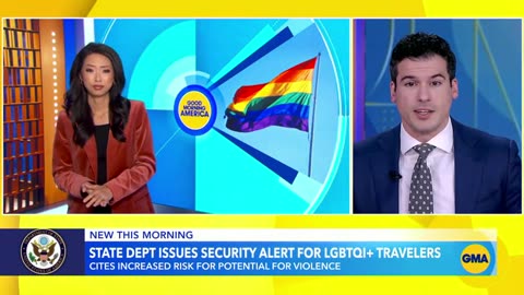 State department issuing alert for LGBTQ+ travelers ABC News