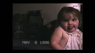 VHS Short Video 25- Emily prettiest girl new video camera