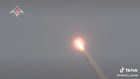 Footage Of A Russian Warship Launching Hypersonic Missile As Show Of Force