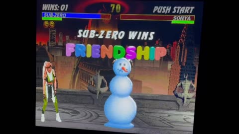 Sub-zero Wins Friendship