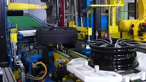 Volkswagen original tire production process