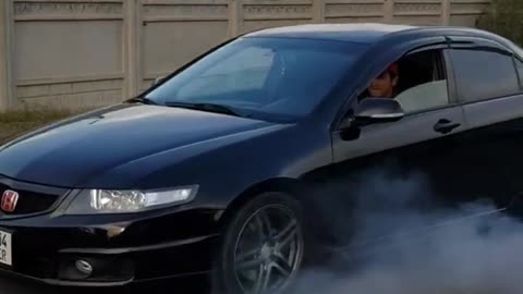 Honda Accord cl9 burnout